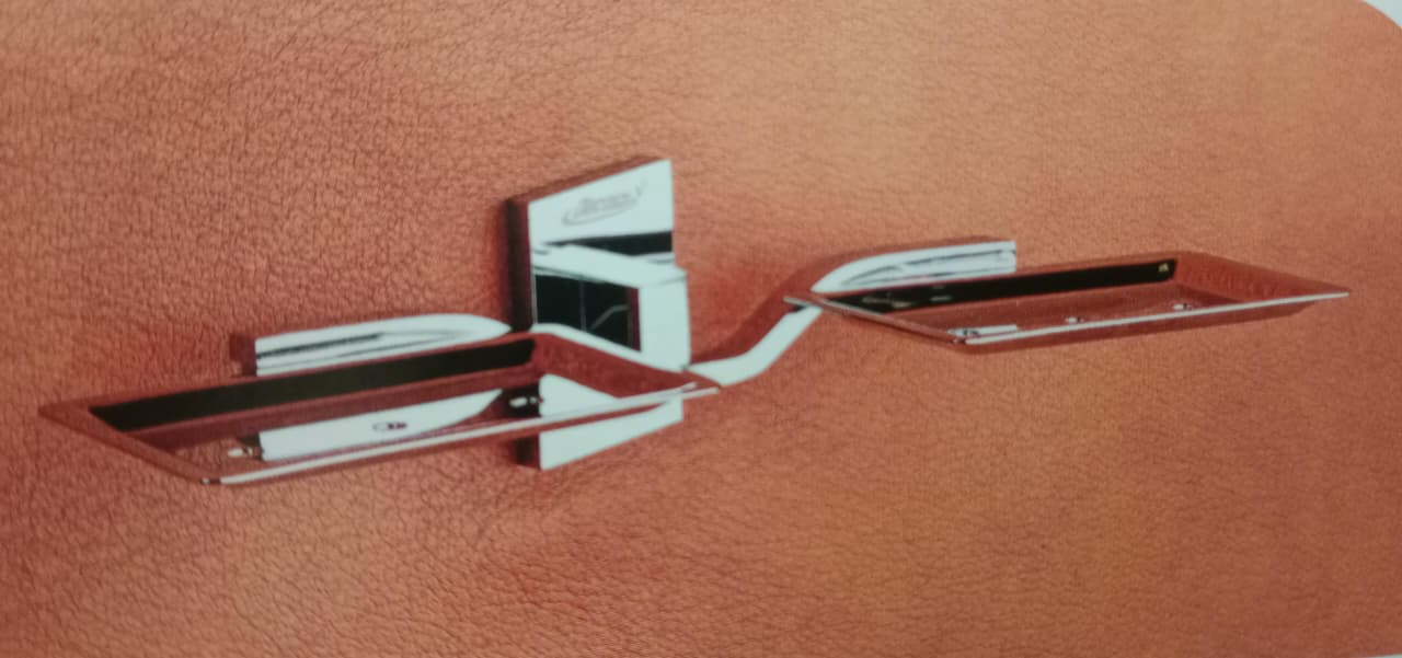 DECOR SHARLO DUAL SOAP DISH SR0013